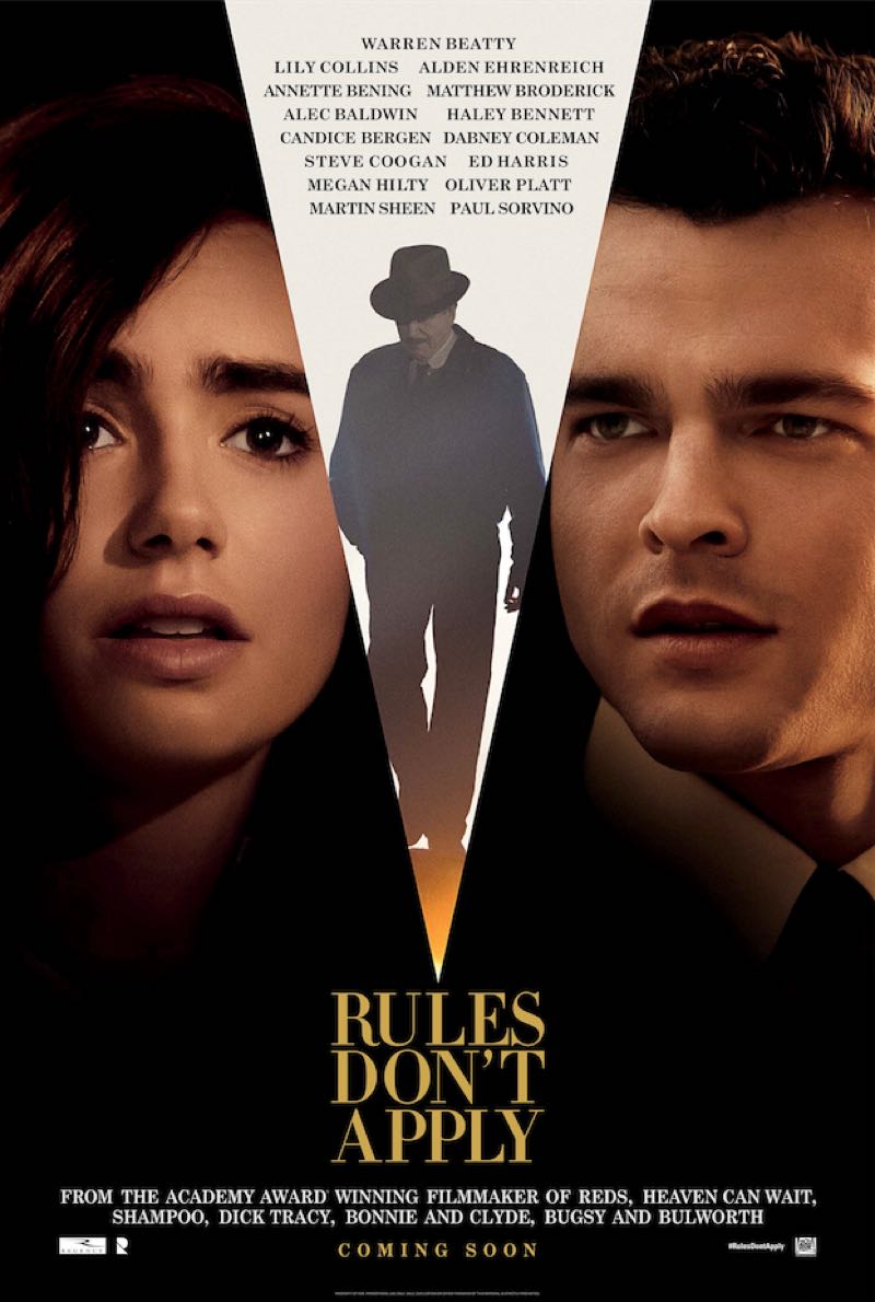 Movie Preview - Rules Don't Apply - Warren Beatty