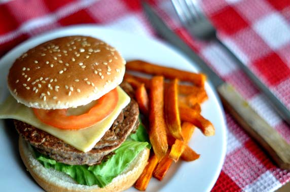 vegetarian burger