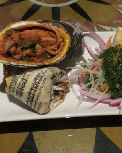 Anda Paratha Roll