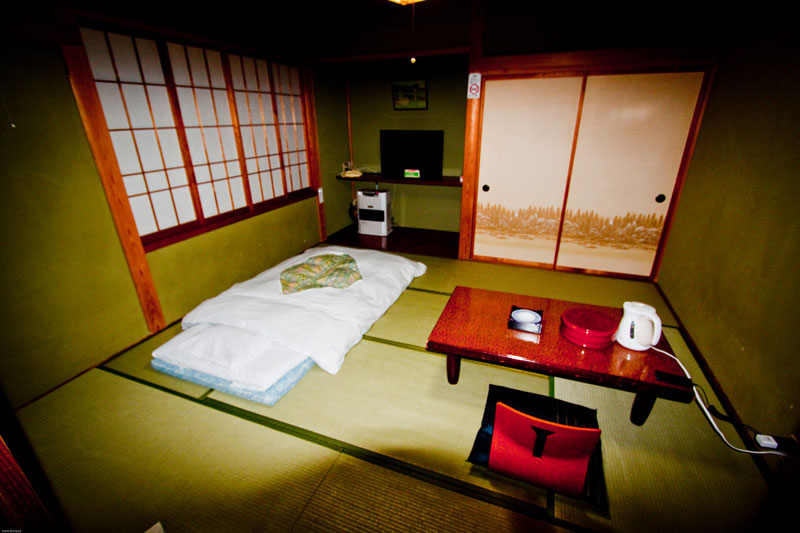 Day 3: My new hotel room in Seki Onsen
