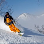 Day 3: Pete Coombs in a blue bird powder day - Akukura Onsen
