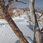Day 3: Ridge snowboarding in Akukura Onsen